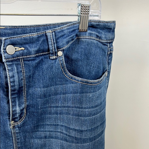 Christopher & Banks Classic Jean Skirt size 12 - Picture 4 of 8